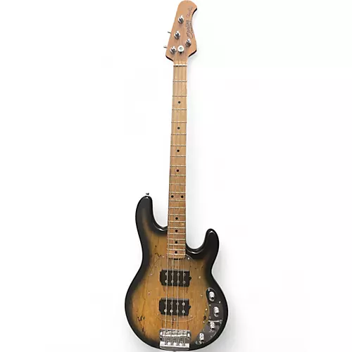 Used Sterling by Music Man RAY34HH Spalted Maple Electric Bass Guitar Spalted Maple - musicians--Friend