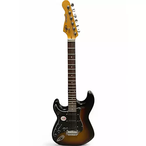 Used G&L Tribute Legacy Left Handed 3 Tone Sunburst Electric Guitar 3 Tone Sunburst - musicians--Friend