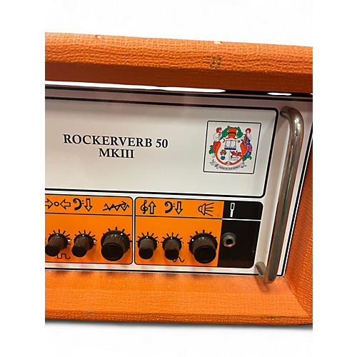 Used Orange Amplifiers Rockerverb RK50H MKIII Tube Guitar Amp Head - musicians--Friend