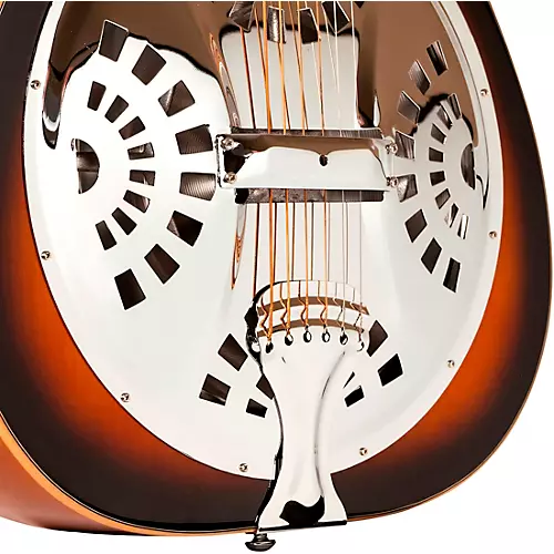 Gold Tone PBS-D Paul Beard Signature Series Squareneck Deluxe Resonator Guitar Tobacco Sunburst - musicians--Friend