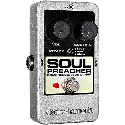 Electro-Harmonix Nano Soul Preacher Compressor/Sustainer Guitar Effects Pedal - musicians--Friend