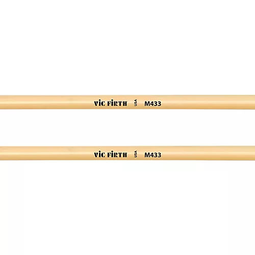Vic Firth Articulate Series Lexan Keyboard Mallets 1 in. Round Brass Weighted - musicians--Friend