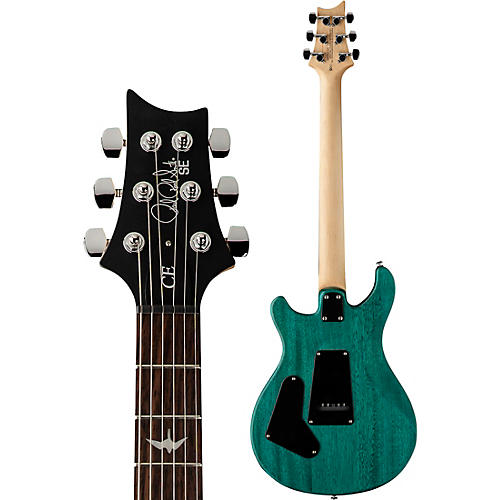 PRS SE CE24 Standard Satin Electric Guitar Ice Blue Metallic - musicians--Friend