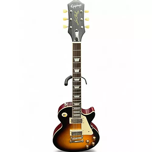 Used Epiphone 1959 LES PAUL STANDARD OUTFIT AGED DARK BURST Solid Body Electric Guitar AGED DARK BURST - musicians--Friend