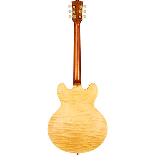 Gibson Custom M2M 1964 ES-335 Figured P-90 VOS Semi-Hollow Electric Guitar Transparent Cherry - musicians--Friend