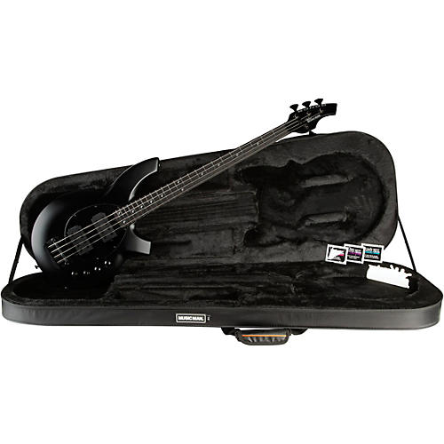 Ernie Ball Music Man Bongo 4 HH Bass Stealth Black - musicians--Friend