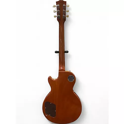 Used Gibson LPR7 1957 Les Paul Reissue Gold Top Solid Body Electric Guitar Gold Top - musicians--Friend