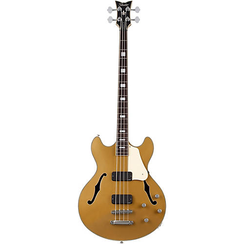 Schecter Guitar Research Corsair 4-String Electric Bass Gold - musicians--Friend