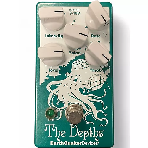 Used EarthQuaker Devices The Depths Optical Vibe Machine Effect Pedal - musicians--Friend