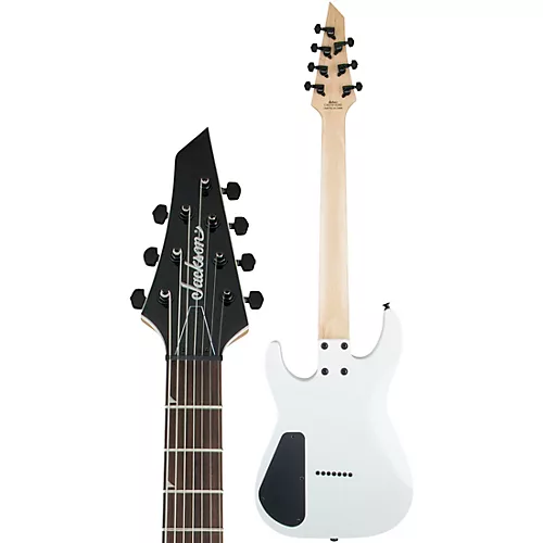 Jackson JS Series Dinky Arch Top JS32-7 DKA HT 7-String Electric Guitar Snow White - musicians--Friend