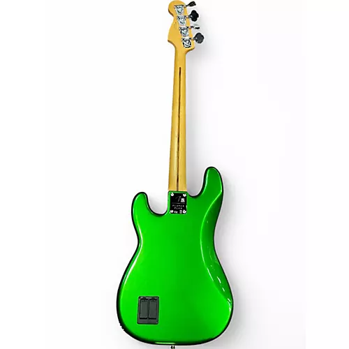 Used Fender Player Plus Active Precision Bass Jade Pearl Metallic Electric Bass Guitar Jade Pearl Metallic - musicians--Friend