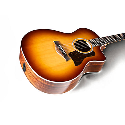 Taylor 214ce DLX Sunset Blvd Grand Auditorium Acoustic-Electric Guitar Sunset Edgeburst - musicians--Friend