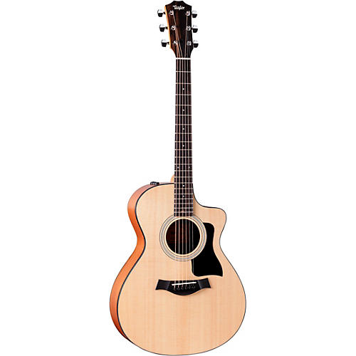 Taylor 112ce Grand Concert Acoustic-Electric Guitar Natural - musicians--Friend