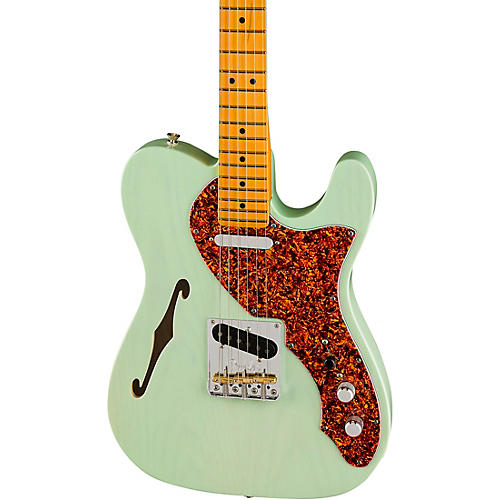 Fender American Professional II Telecaster Thinline Limited-Edition Electric Guitar Transparent Shell Pink - musicians--Friend