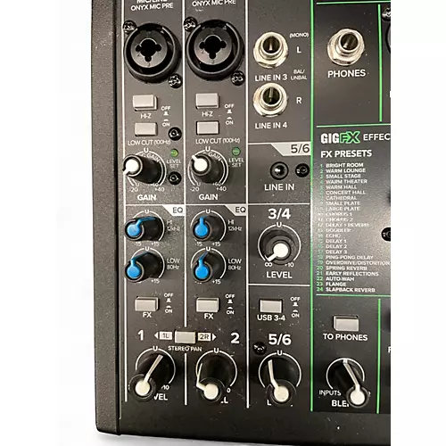 Used Mackie PROFX6V3 Unpowered Mixer - musicians--Friend