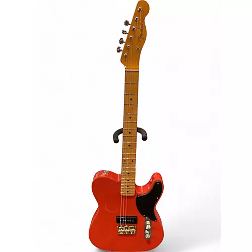Used Fender Noventa Telecaster Fiesta Red Solid Body Electric Guitar Fiesta Red - musicians--Friend