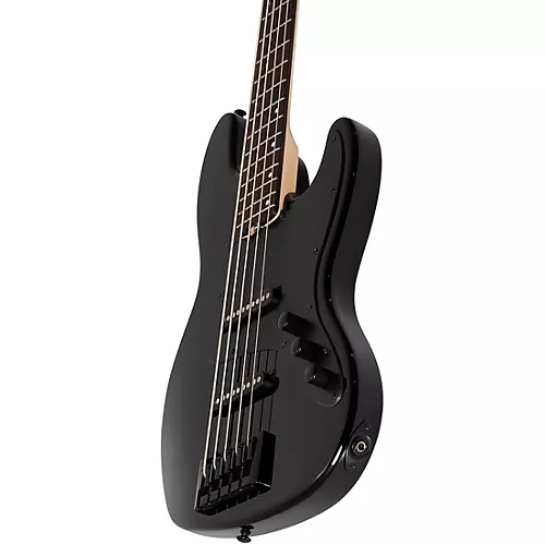 Schecter Guitar Research J-5 Rosewood Fingerboard 5-String Bass Gloss Black - musicians--Friend