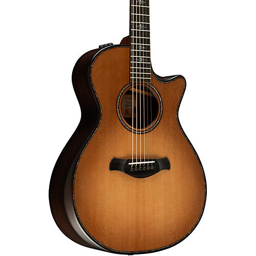 Taylor Builder's Edition V-Class 912ce Grand Concert Acoustic-Electric Wild Honey Burst - musicians--Friend