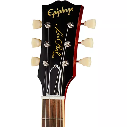 Epiphone 1959 Les Paul Standard Reissue Left-Handed Electric Guitar Deep Cherry Sunburst - musicians--Friend