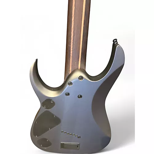 Used Ibanez RGD71ALMS Axion 7 String Black Aurora Burst Solid Body Electric Guitar Black Aurora Burst - musicians--Friend