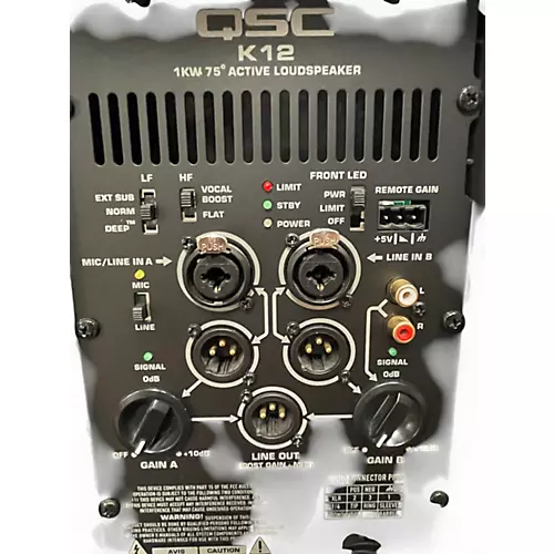 Used 2010 QSC K12 Powered Speaker - musicians--Friend