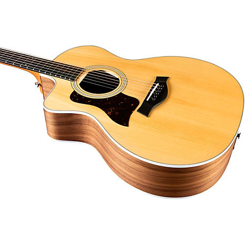 Taylor 214ce Grand Auditorium Left-Handed Acoustic-Electric Guitar Natural - musicians--Friend