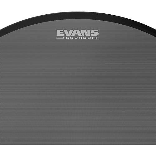 EVANS SoundOff dB Zero Drum Heads 8 in. - musicians--Friend