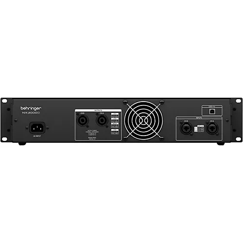 Behringer NX3000D 3,000W Power Amplifier With DSP - musicians--Friend