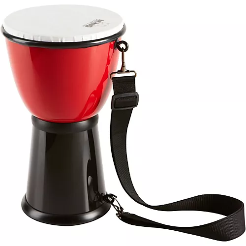 Nino ABS Djembe with Nylon Strap Green/Yellow 8 in. - musicians--Friend
