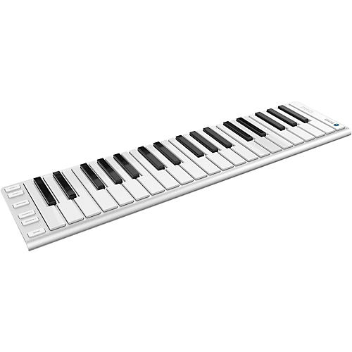 CME Xkey Air Wireless Bluetooth Mobile Keyboard Controller Silver 37 Key - musicians--Friend