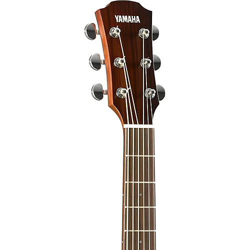 Yamaha A-Series A1M Cutaway Dreadnought Acoustic-Electric Guitar Transparent Black - musicians--Friend