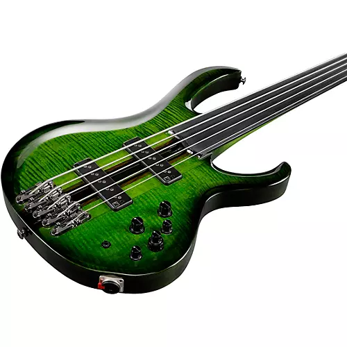 Ibanez Steve Di Giorgio Signature 5-string Electric Bass Guitar Dark Moss Burst - musicians--Friend