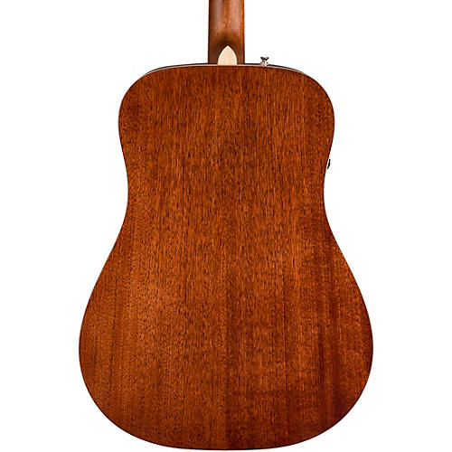 Fender California Redondo Spruce-Mahogany Acoustic-Electric Guitar Aged Cognac Burst - musicians--Friend