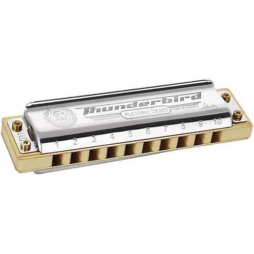 Hohner M2011 Marine Band Thunderbird Low Tuned Harmonica Low C - musicians--Friend