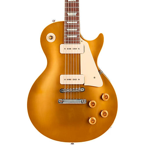 Gibson Custom Murphy Lab 1956 Les Paul Goldtop Reissue Ultra Light Aged Electric Guitar Double Gold - musicians--Friend