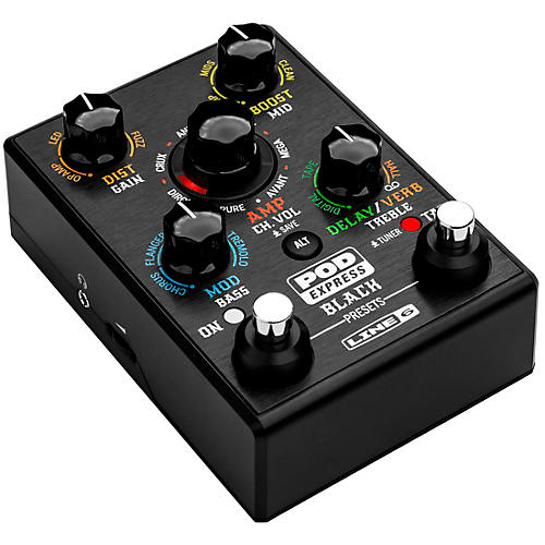 Line 6 POD Express Black Guitar Effects Pedal - musicians--Friend