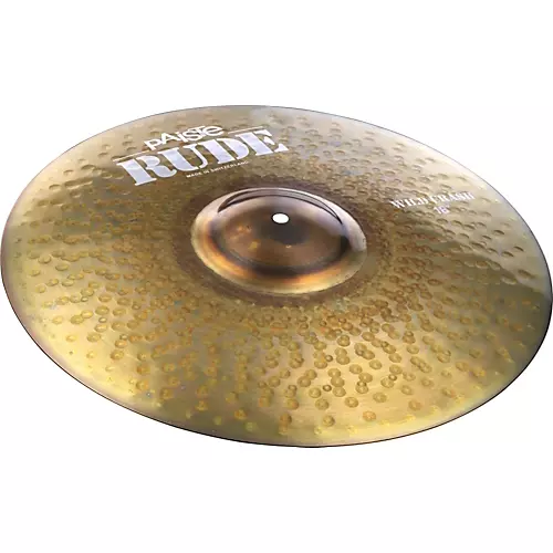 Paiste Rude Wild Crash Cymbal 17 in. - musicians--Friend