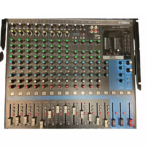 Used Yamaha MG16XU Unpowered Mixer - musicians--Friend