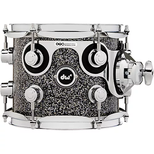 DW DWe Wireless Acoustic/Electronic Convertible Tom with STM 10 x 8 in. Finish Ply White Marine Pearl - musicians--Friend