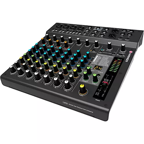 Harbinger LX12 12-Channel Analog Mixer With Bluetooth, FX and USB Audio - musicians--Friend