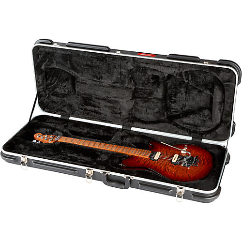 Ernie Ball Music Man Axis Quilt Top Electric Guitar Roasted Amber - musicians--Friend