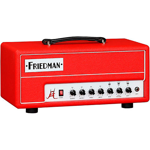 Friedman Jake E. Lee Signature 20 2-Channel 20-Watt Head EL84 Tubes Series Red Tolex - musicians--Friend
