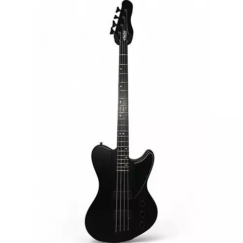 Used Schecter Guitar Research ultra bass Black Electric Bass Guitar Black - musicians--Friend