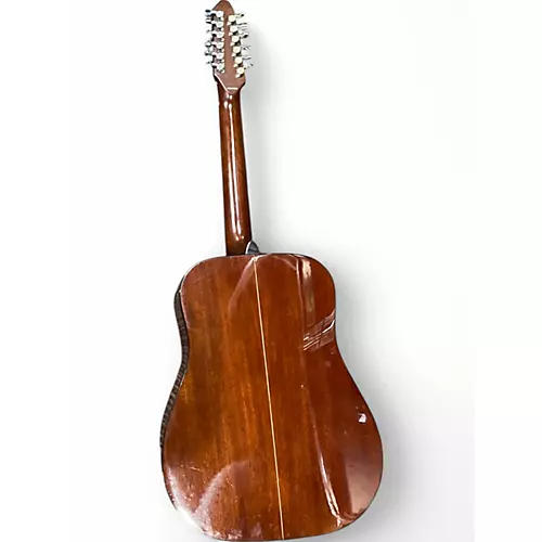 Used Fender santa maria Antique Natural 12 String Acoustic Guitar Antique Natural - musicians--Friend