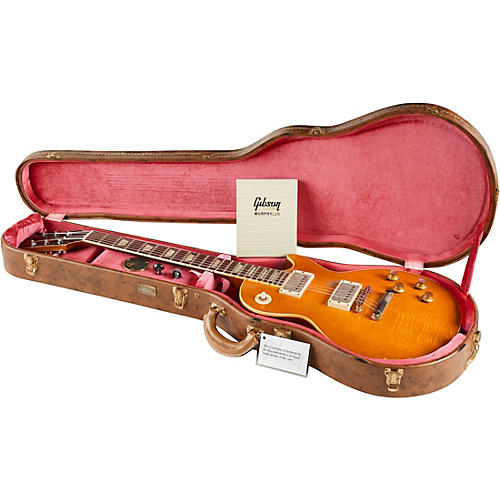 Gibson Custom Murphy Lab Kirk Hammett Greeny 1959 Les Paul Standard Electric Guitar Greeny Burst - musicians--Friend
