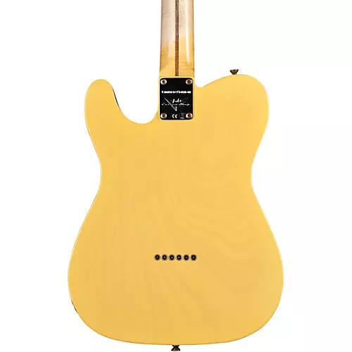 Fender Custom Shop Limited-Edition '53 Telecaster Journeyman Relic Electric Guitar Aged Nocaster Blonde - musicians--Friend