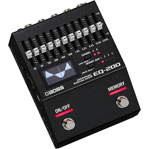 BOSS EQ-200 Equalization Effects Pedal - musicians--Friend