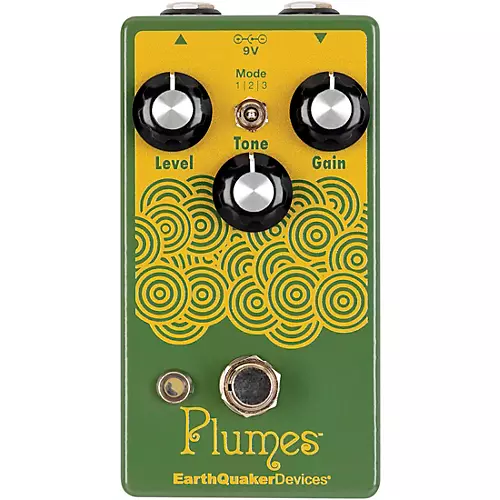 EarthQuaker Devices Plumes Small Signal Shredder Overdrive Effects Pedal - musicians--Friend