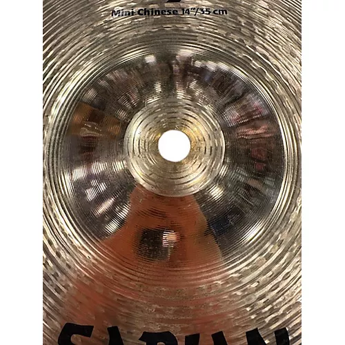 Used SABIAN 14in B8 Chinese Cymbal 33 - musicians--Friend