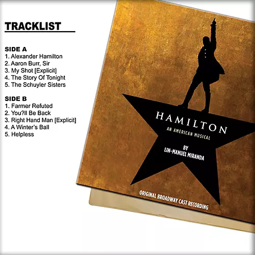 Various Artists - Hamilton (Original Broadway Cast Recording) (Explicit) 4LP Vinyl - musicians--Friend